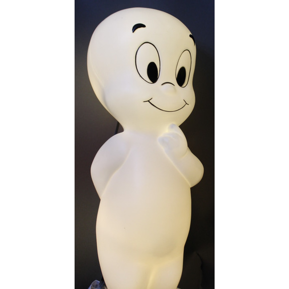 Casper The Friendly Ghost Gemmy Halloween Light Up Blow Mold 24" Decoration - Picture 14 of 16